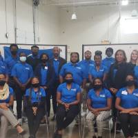 Formal group photo of FVSU group